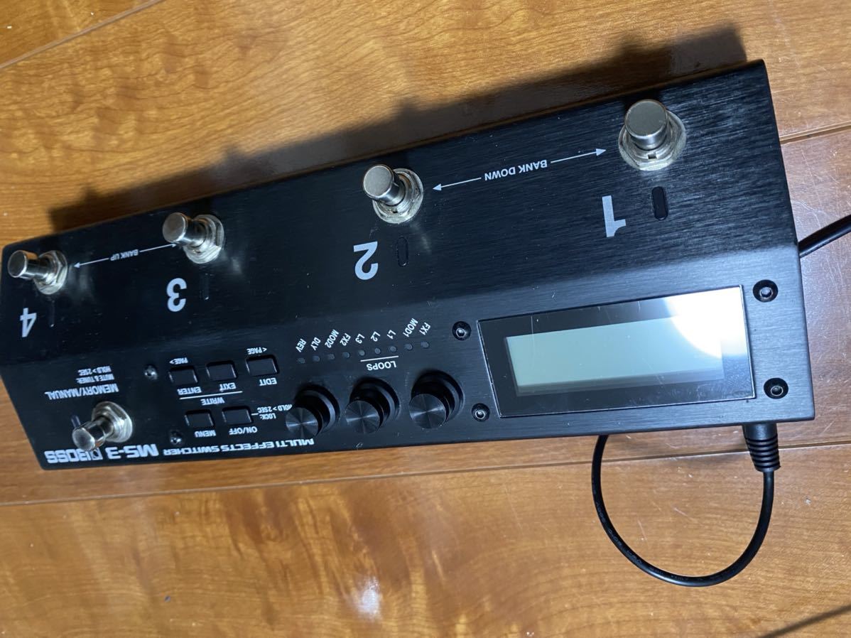 品 BOSS MS-3 ボス マルチエフェクター スイッチャー 品 BOSS MS-3 ボス マルチエフェクター スイッチャー