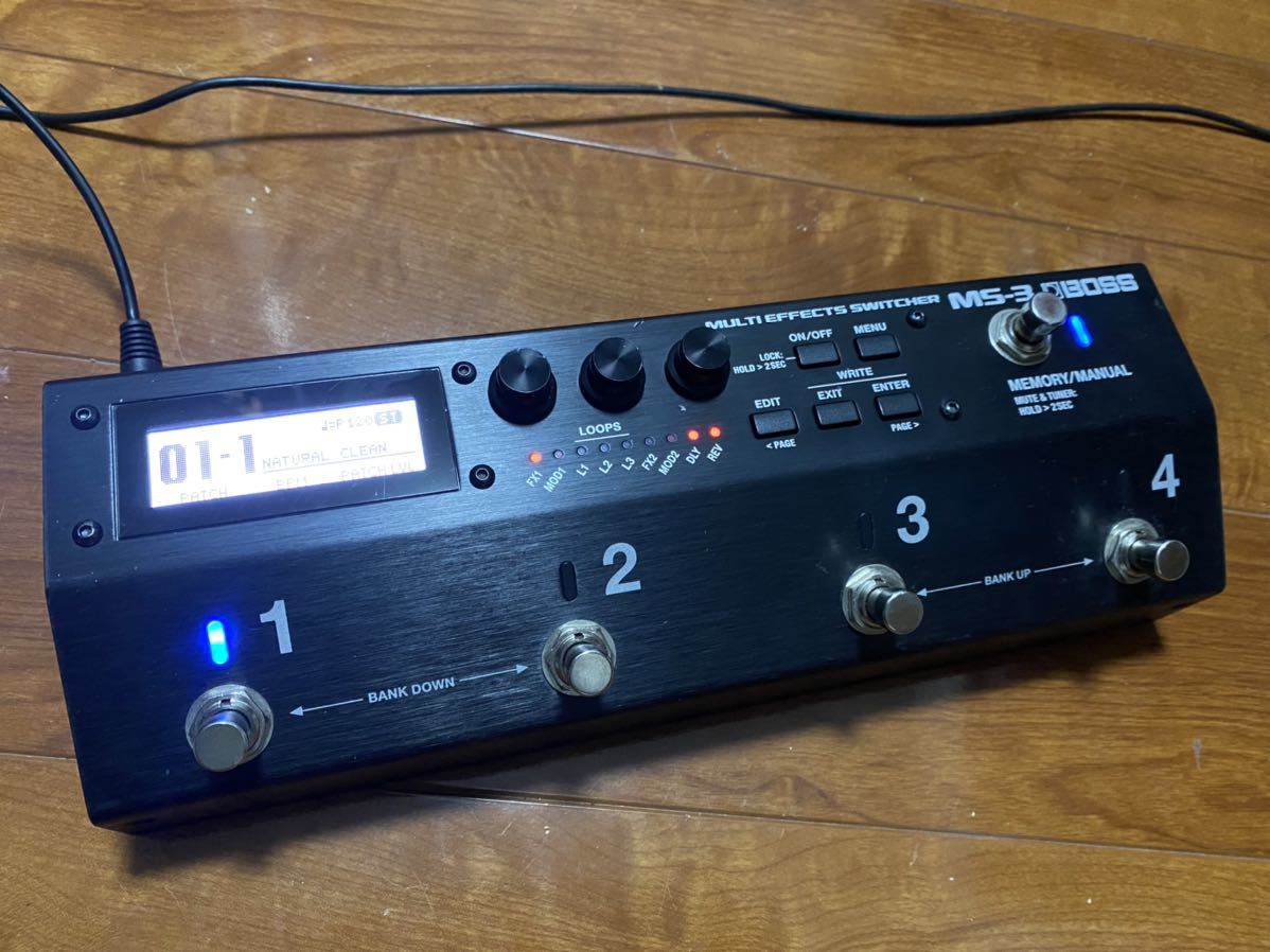 品 BOSS MS-3 ボス マルチエフェクター スイッチャー 品 BOSS MS-3 ボス マルチエフェクター スイッチャー