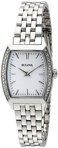 最高 Bulova Women's 96R196 Analog Display Japanese Quartz Watch ブローバ