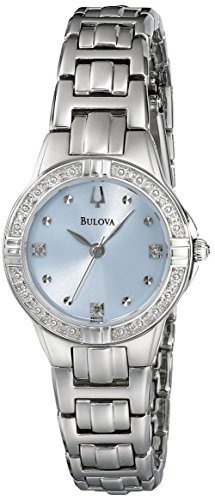 Bulova Women's 96R172 Diamond Case Watch