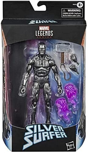 その他 Marvel Legends Hasbro Series Avengers 15-cm Collectible Action Figure Toy Silver Surfer with 6 Accessories