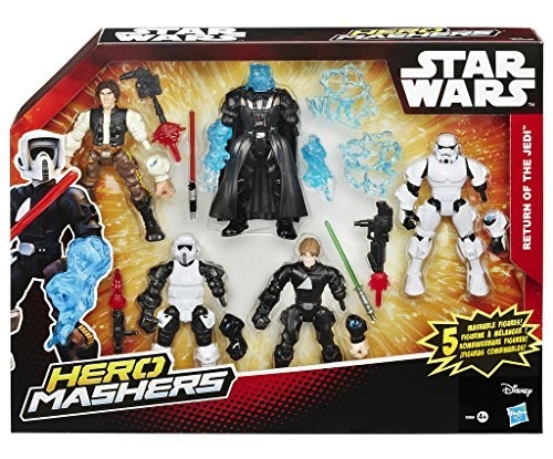 その他 Hasbro Star Wars Hero Mashers Action Figures 15 cm Multi-Pack 2015 Episode VI