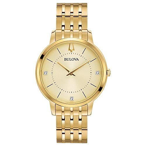 期間限定キャンペーン Ladies Quartz Classic Bulova Watch, 97P123