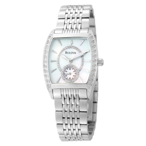 ブローバ Bulova Women's 96R50 Diamond Acent Watch
