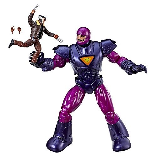 Hasbro Marvel Legends Series X-Men Days of Future Past 16 Electronic Sentinel and 6 Wolverine Figure (Amazon Exclusive)