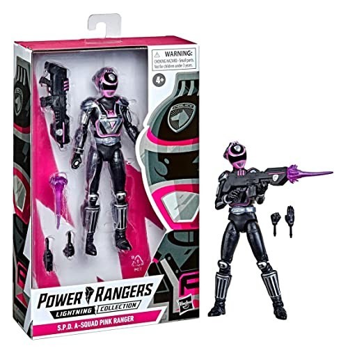 その他 Hasbro Power Rangers: Space Patrol Delta Pink Ranger Lightning Collection 6-in Action Figure - Exclusive