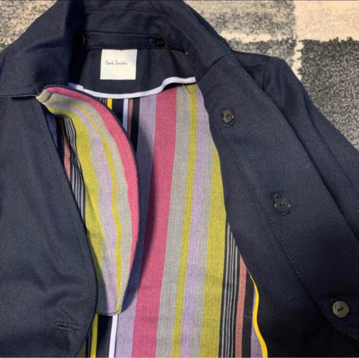 未着用)Paul smith のチェスターコート/ノーカラーコート