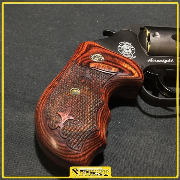 2760w】美品 タナカ製 S&W M360J SAKURA HW ガスリボルバー 箱付き