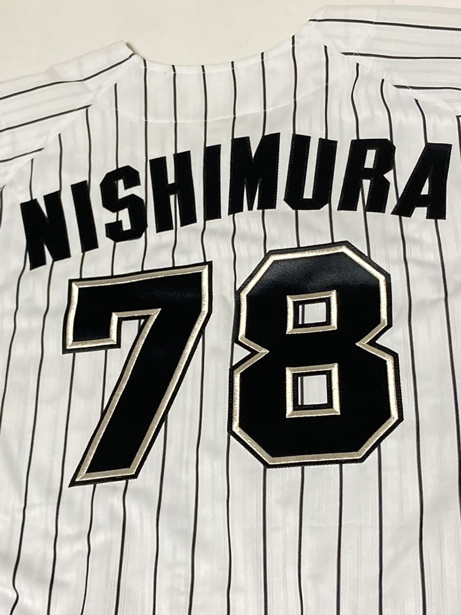 新品2010年優勝 西村徳文 千葉ロッテマリーンズ監督78直筆サイン入り