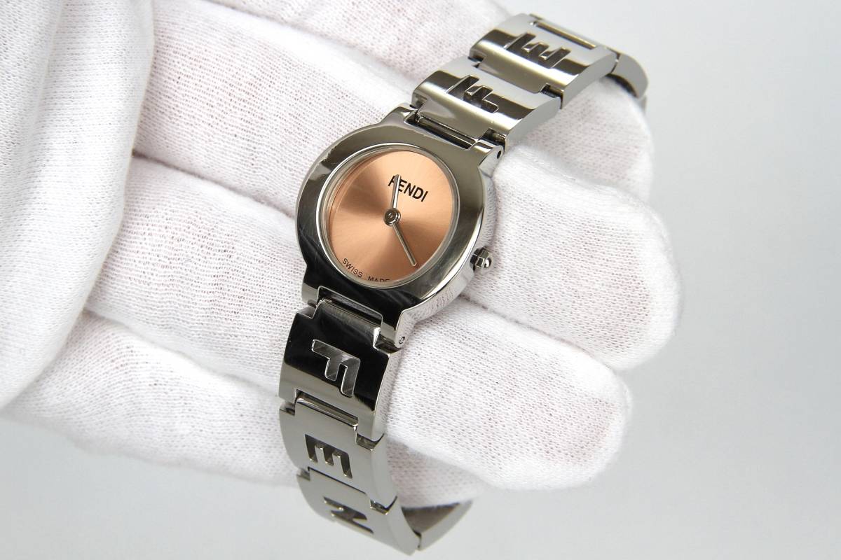 稼働】フェンディ FENDI 女性用 腕時計 電池新品 s1496（¥23,200