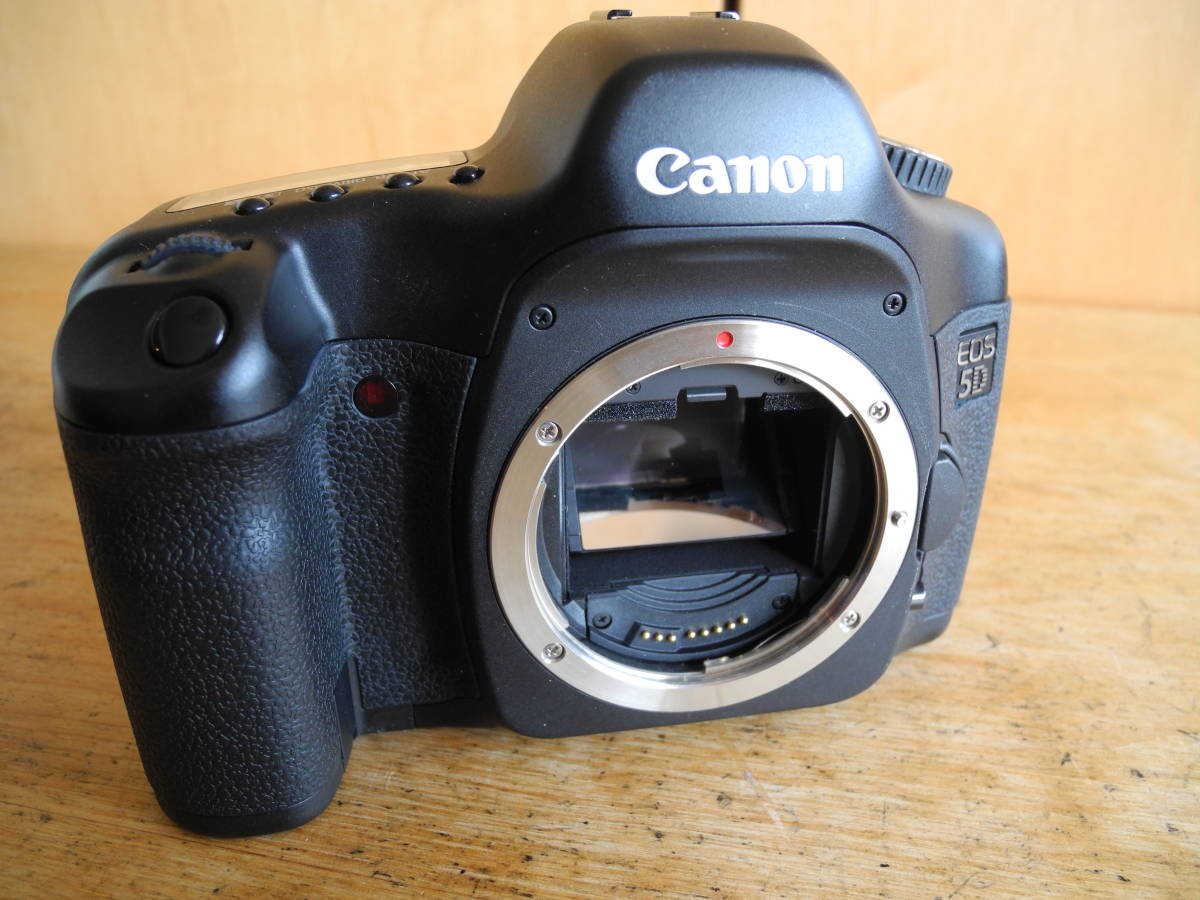 初代 EOS 5Dデジタル一眼カメラです。 画素数1280万画素ですが