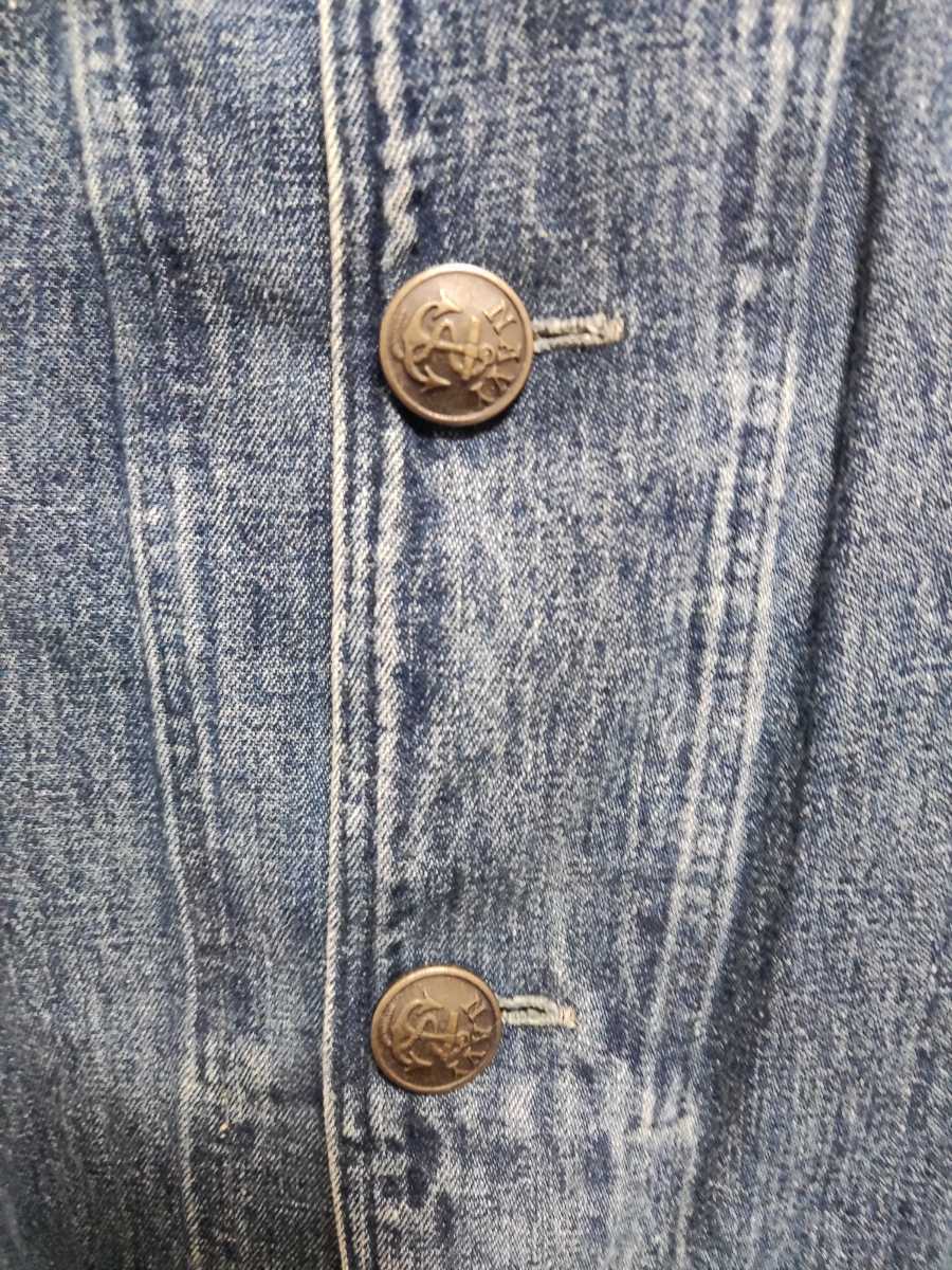 ウエアハウス warehouse ショールカラー デニムカバーオール