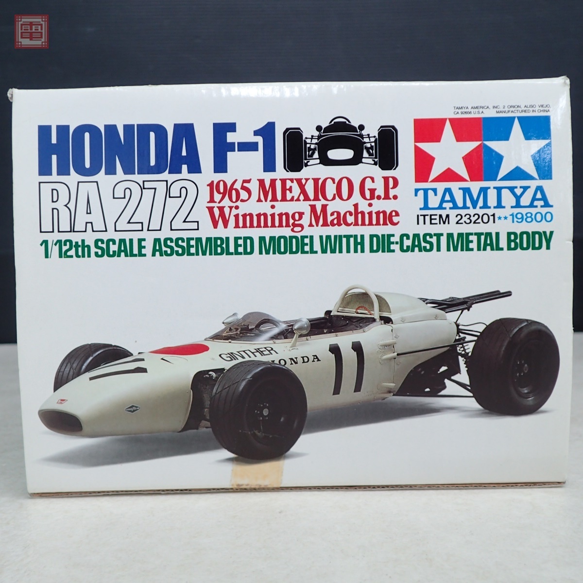 タミヤ 1/12 ホンダ F-1 RA272 1965年 メキシコGP優勝車 タミヤ 1/12 ホンダ F-1 RA272 1965年 メキシコGP優勝車