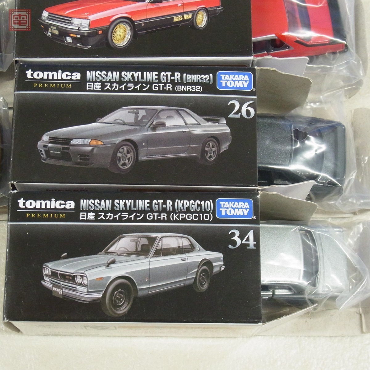 トミカプレミアム 日産 スカイライン 2000 ターボ GT-E・S/ターボ RS