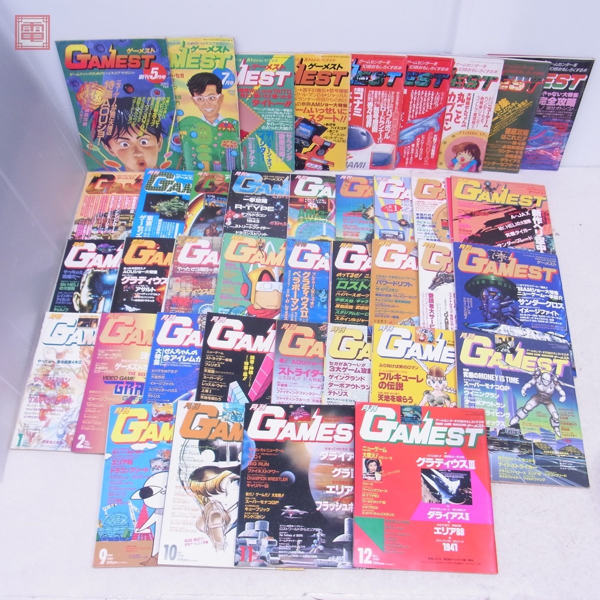 ヤフオク! - 雑誌 ゲーメスト/月刊ゲーメスト 1986年創刊5月号 N...
