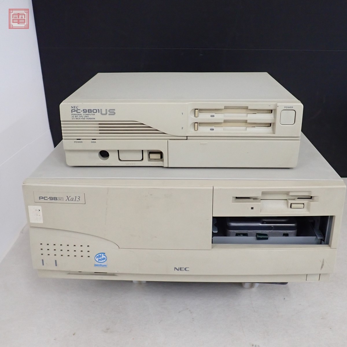 Yahoo!オークション - NEC PC-9801US + PC-9821Xa13 本体2台 Yahoo!オークション - NEC PC-9801US + PC-9821Xa13 本体2台