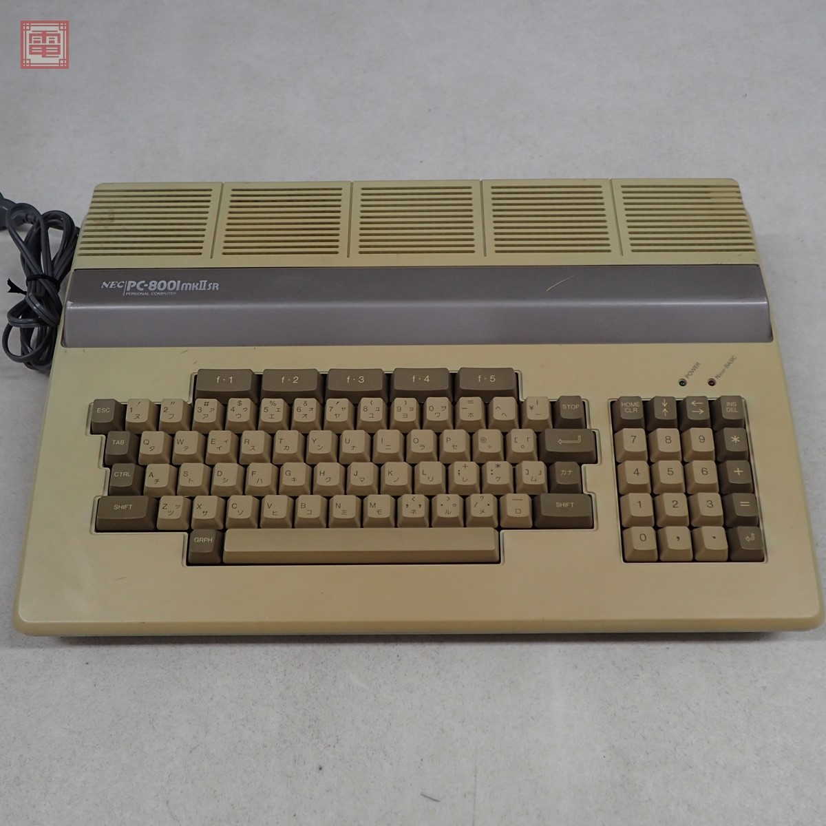 NEC PC-8001mk2SR PC-8001mkIISR 本体 簡易動作済み-