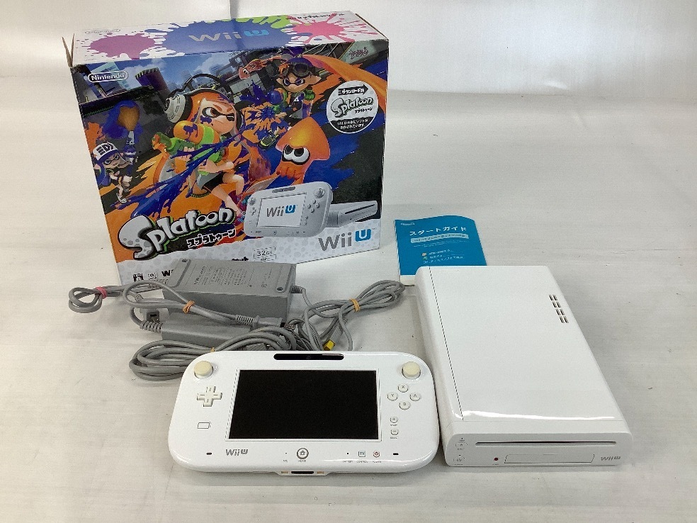 大阪超安い Wii U本体 ダウンロード版スプラトゥーンソフト付 他ソフト付 売り超安い Advance Com Uy