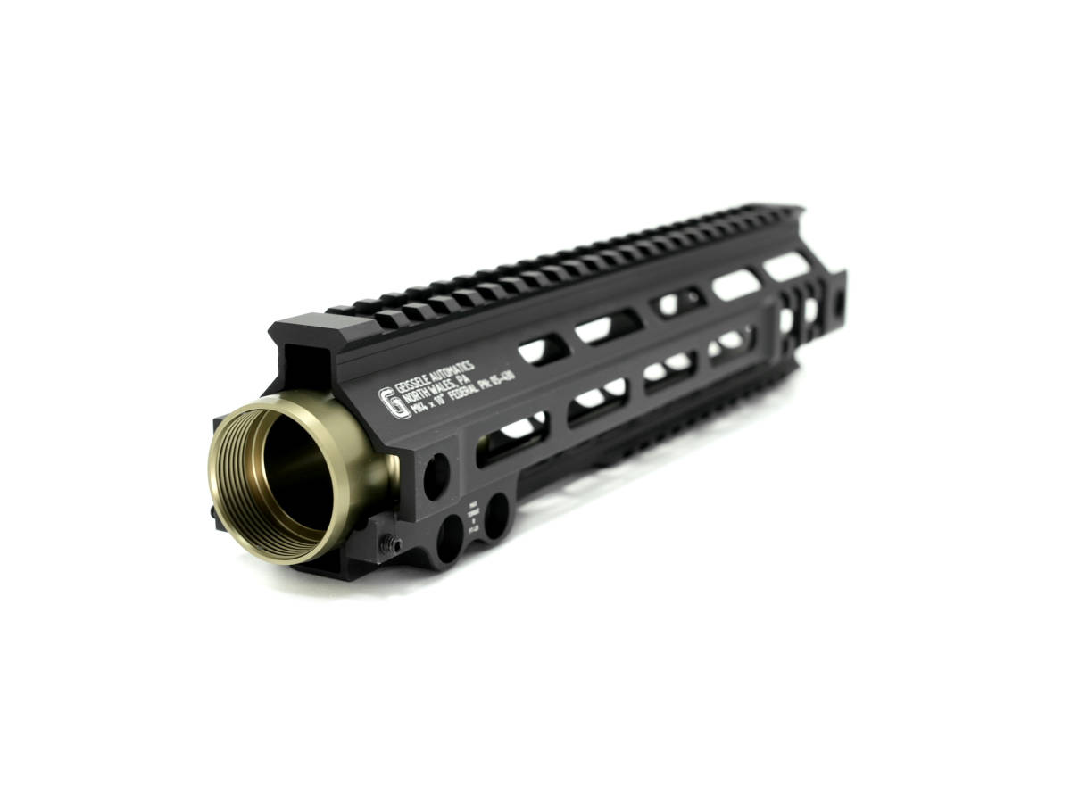 GEISSELEタイプ SMR MK4 FEDERAL 新型 BK 10インチ M-LOK GEISSELEタイプ SMR MK4 FEDERAL 新型 BK 10インチ M-LOK