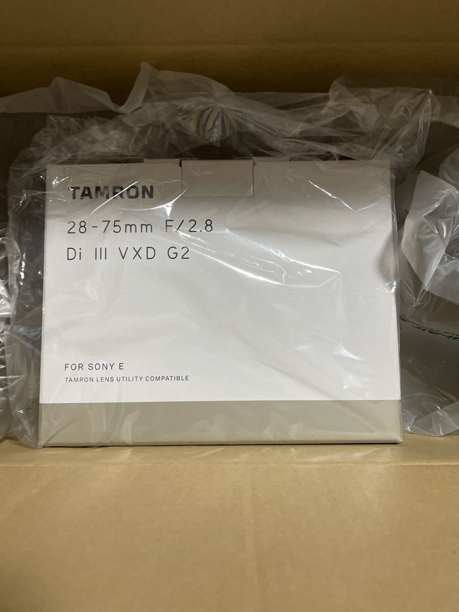 祭り TAMRON 常用レンズ 28-75F2.8 DI III VXD G2 A063 新品未開封 タムロン