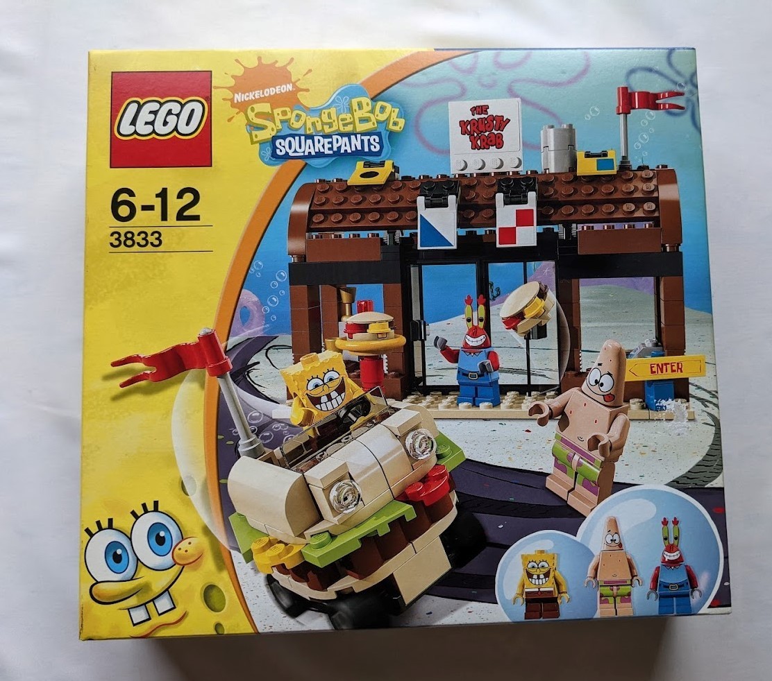 送料無料 未開封 当時物※ レゴ SPONGEBOB スポンジボブ 3833