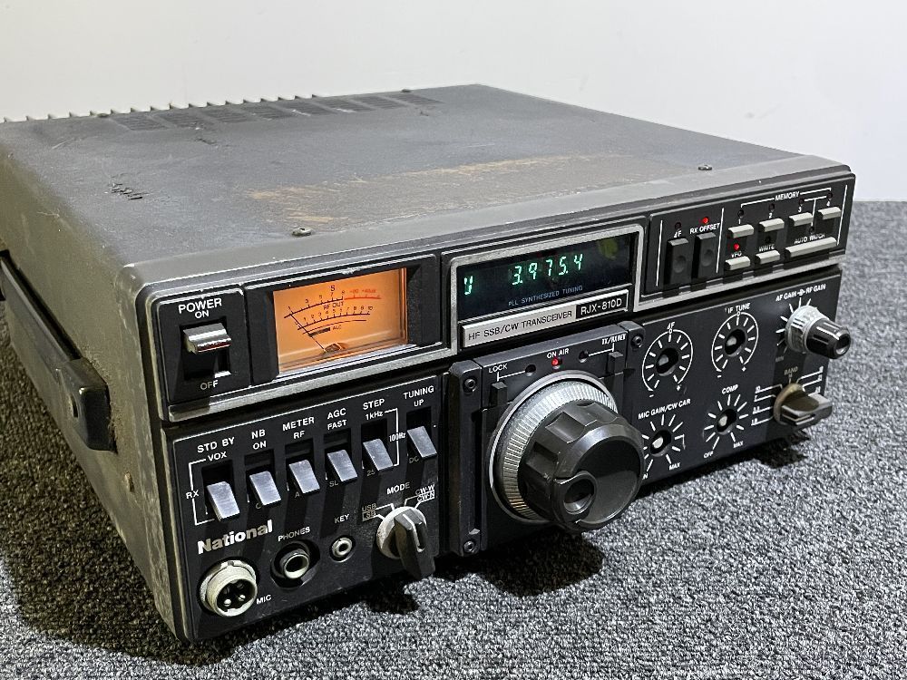 101 National RJX-810D HF SSB/CW TRANSCEIVER / 無線機 トランシーバー ナショナル