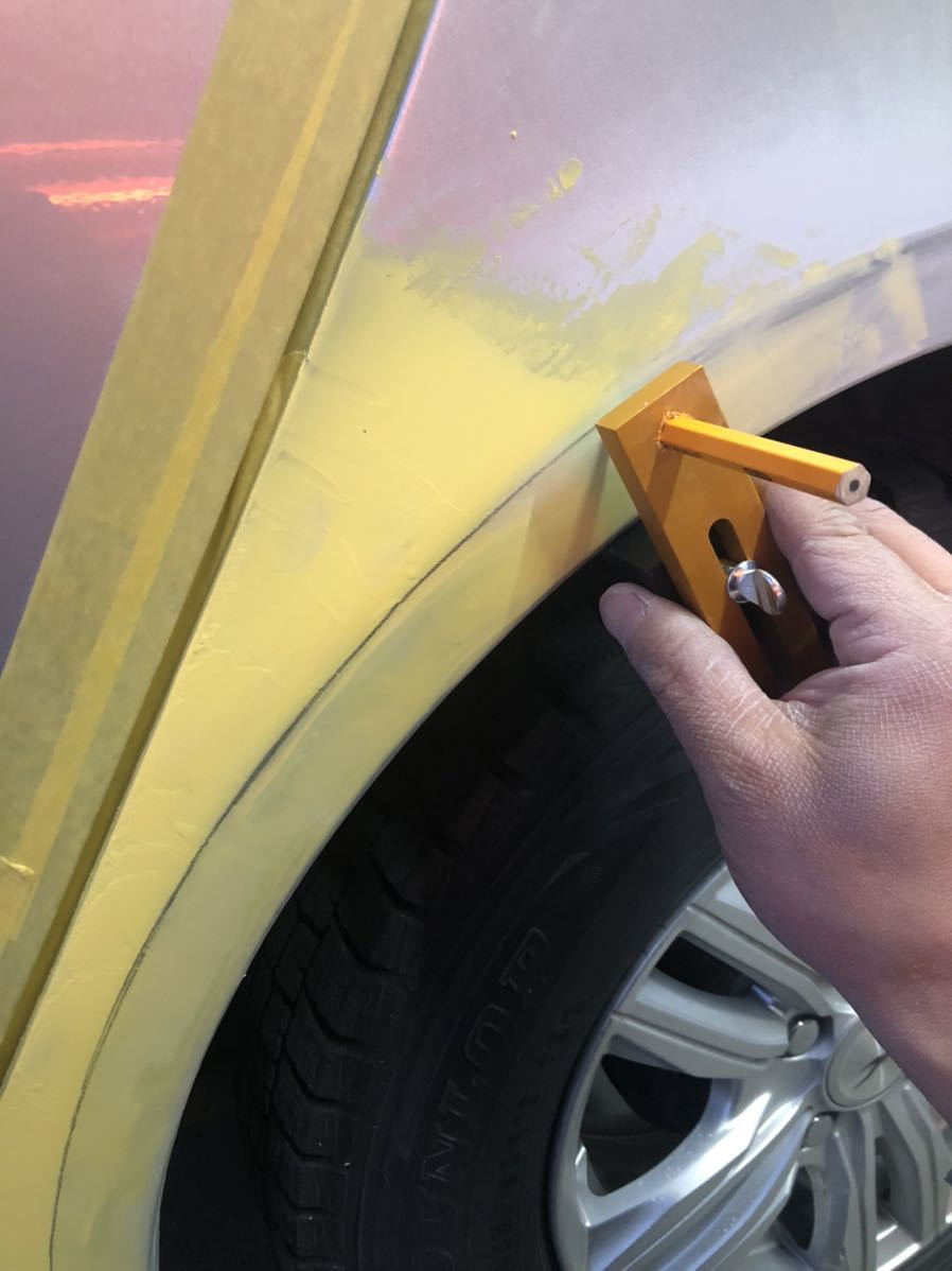 ヤフオク プレスラインマーカー 鈑金塗装 板金塗装 自動車