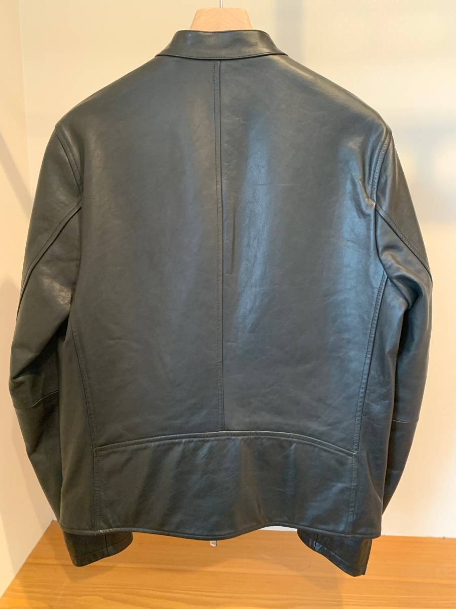 22SS 新品未使用! セオリーTheory レザーシングルライダースジャケット