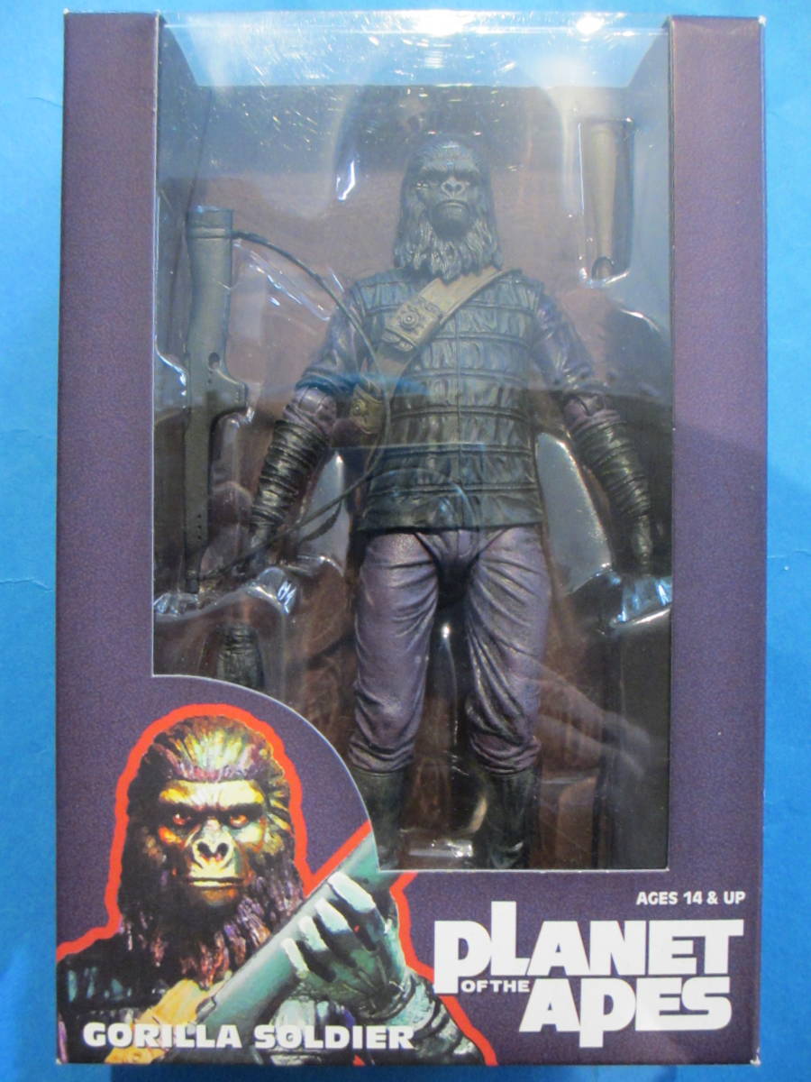 ヤフオク! - 未開封 NECA ネカ 猿の惑星 ゴリラ・ソルジャー 7イ...