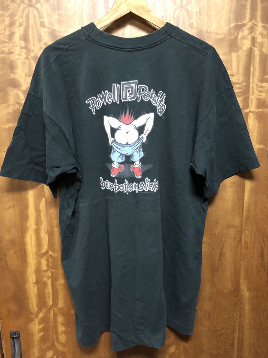 XXLくらい 90's POWELL PERALTA ビンテージ パウエル ペラルタ Tシャツ