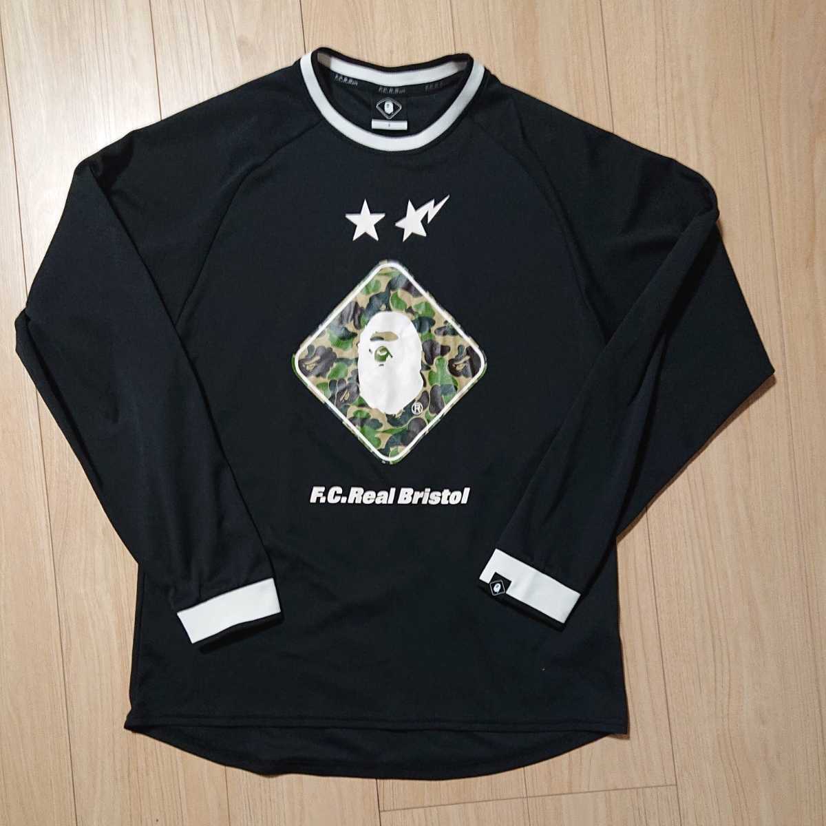 FCRB×BAPE エイプ 長袖Tシャツ ロングスリーブ ブリストル f.c.r.b.