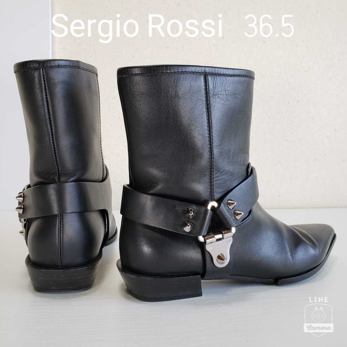 オンライン直売 sergiorossi 美品 ブーツ セルジオロッシ ブーツ