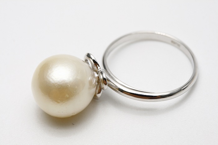 全ての 南洋白蝶真珠パールリング【指輪】 12mm ホワイトカラー