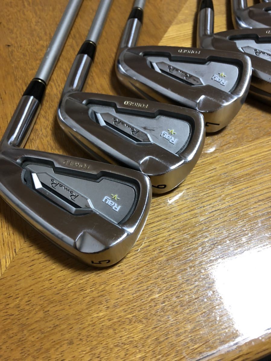 ロマロ RAY V FORGED 5〜P 6本 MCI S-80 www.neelikon.co.uk