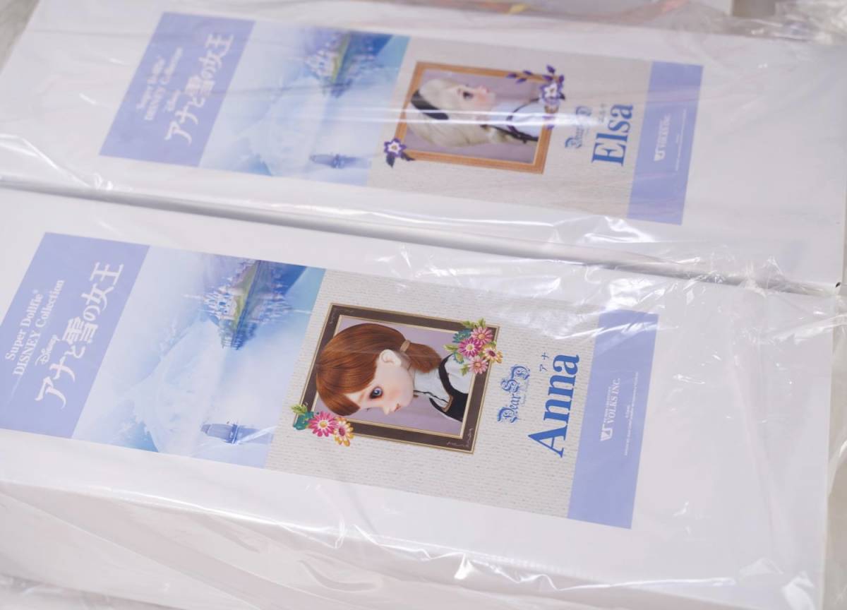 2体セット】エルサ アナ ボークス Super Dollfie DISNEY 2体セット】エルサ アナ ボークス Super Dollfie DISNEY