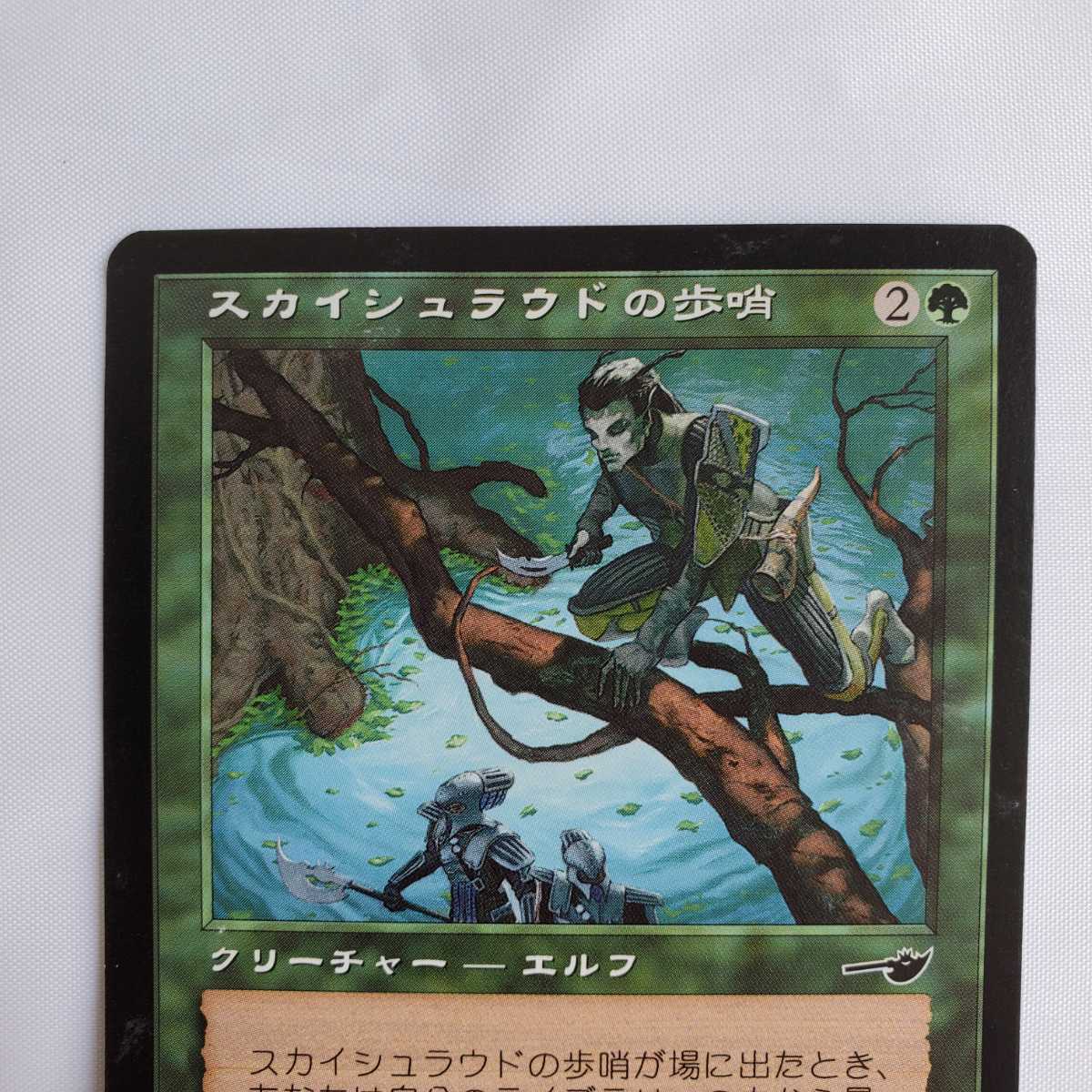 ○★MTG★スカイシュラウドの歩哨★マジック・ザ・ギャザリング★ネメシス★2000年★保管品★_画像3