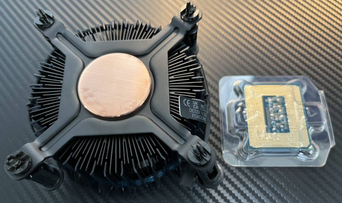 使用期間短 intel Core i5-12400F インテル CPU 第12世代 動作確認済み