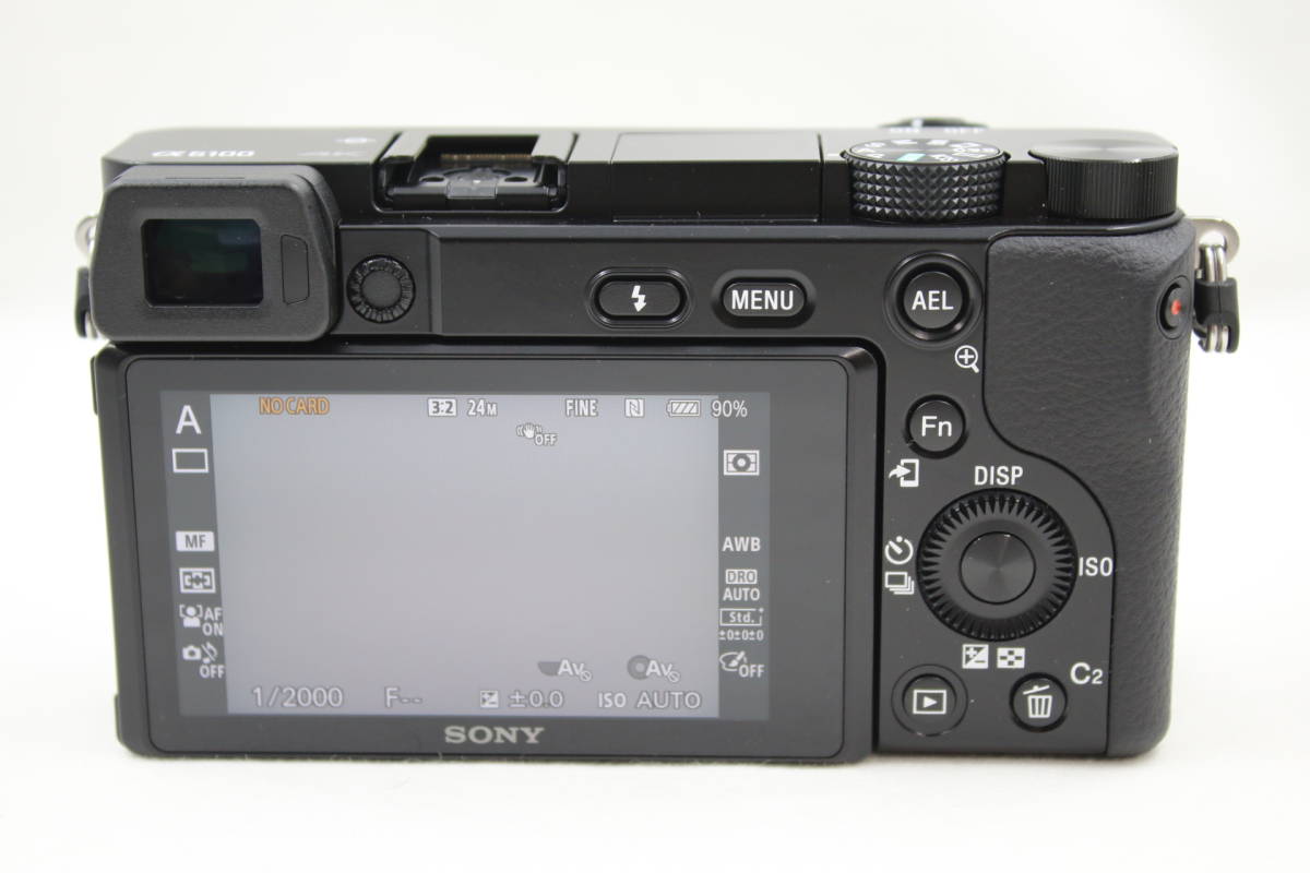 ソニー SONY α6100 ボディ ブラック ILCE-6100 B | laninternet.com.br