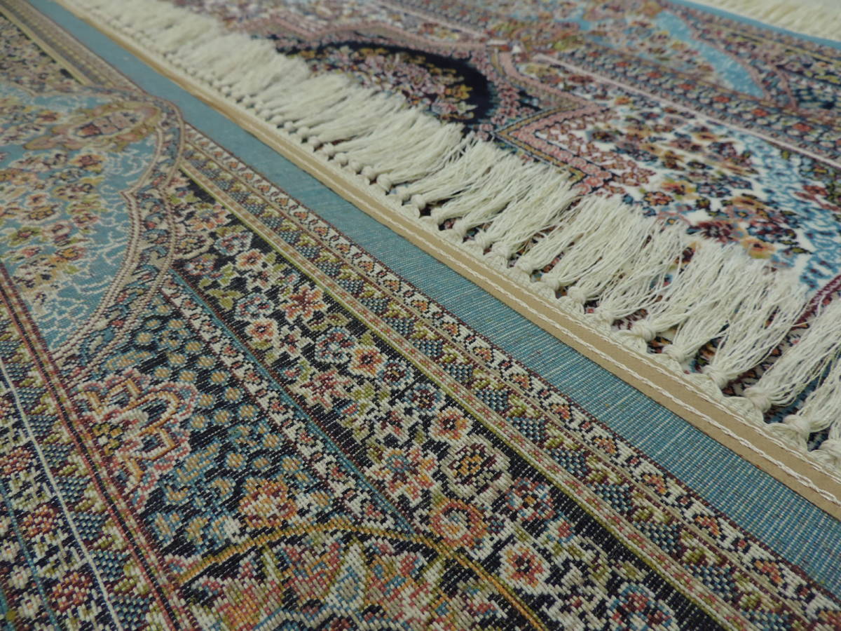 ペルシャ絨毯 玄関マット 150×100cm カーペット ラグ 100万 ペルシャ絨毯 玄関マット 150×100cm カーペット ラグ 100万