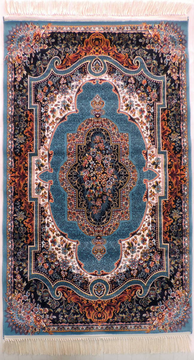ペルシャ絨毯 玄関マット 150×100cm カーペット ラグ 100万 ペルシャ絨毯 玄関マット 150×100cm カーペット ラグ 100万