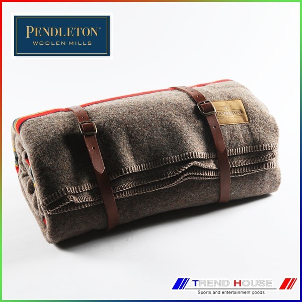 ［PENDLETON］YAKIMA CAMP BLANKET TWIN WITH CARRIER/ペンドルトン ヤキマキャンプブランケット_ZA160-52553/MINERAL UMBER