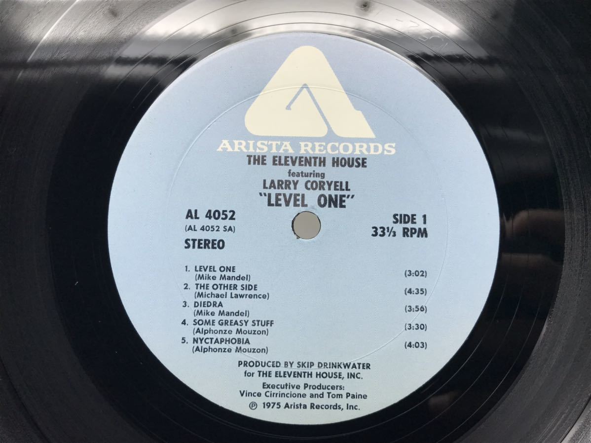 LP the eleventh house featuring larry coryell Level one AL4052 レコード 音楽 N4903_画像3