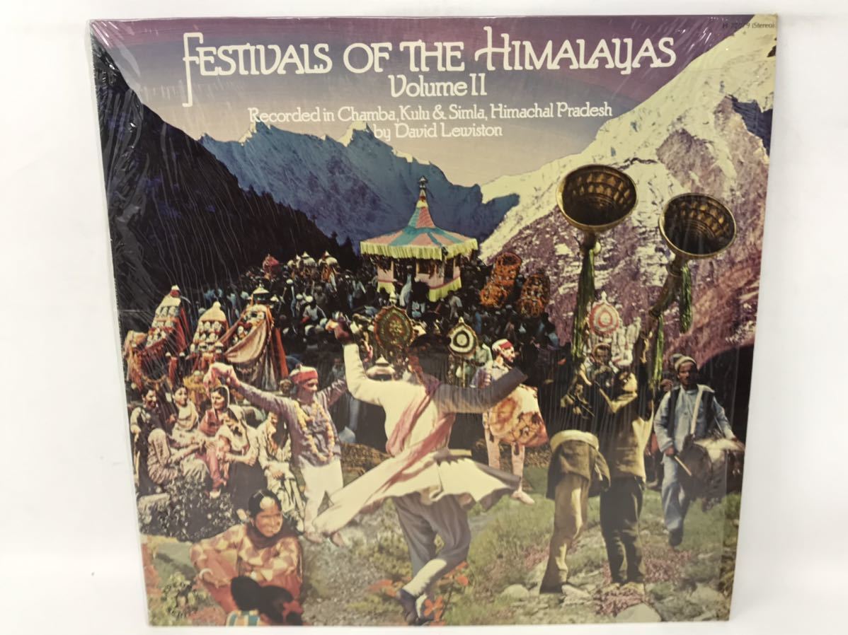 LP 米 Nonesuch H-72079 ヒマラヤの祭り Vol.2 デヴィッド・リューイスタン FESTIVALS OF THE HIMALAYAS レコード 音楽 アナログ　N4979_画像2