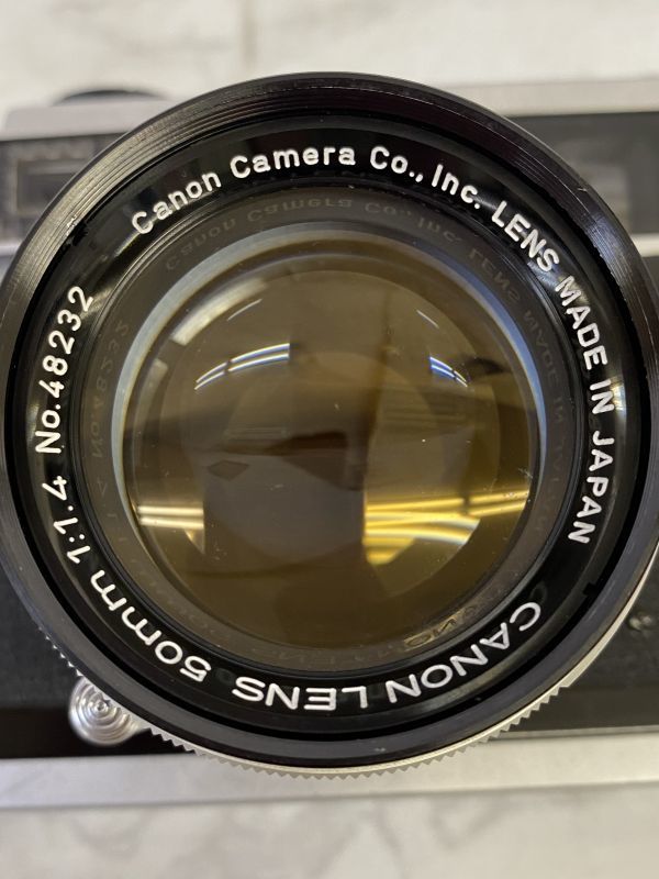 AS Canon 7 819184 / CANON LENS 50mmf1.4 キャノン フィルムカメラ マニュアルカメラ 1000～_画像10