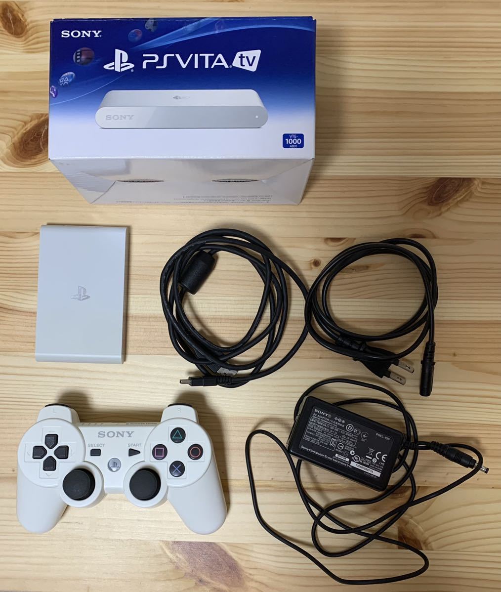 SONY PS Vita TV 本体 VTE-1000 コントローラセット(HDMIケーブル欠品) 動作確認済