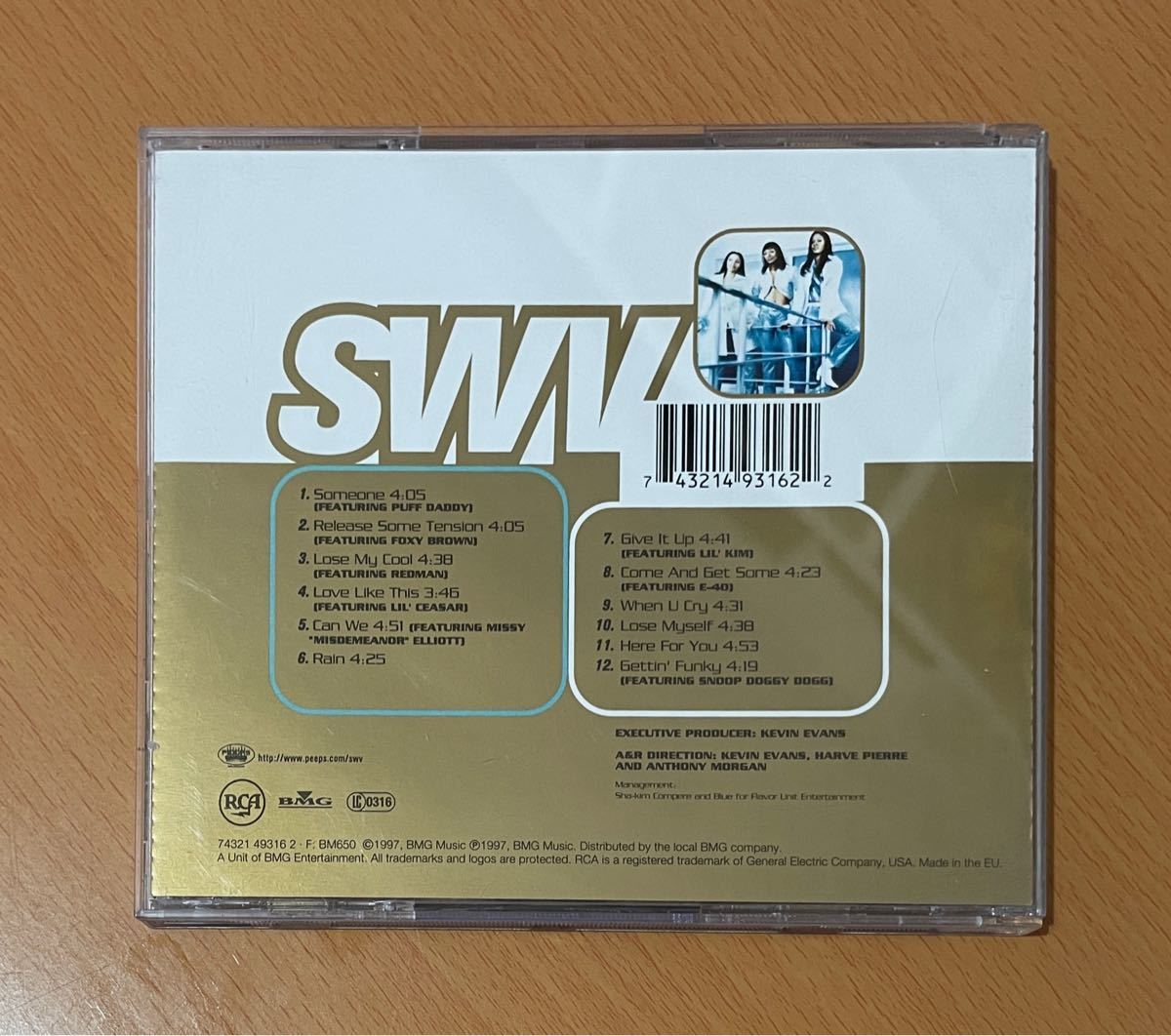 SWV★RELEASE SOME TENSION★中古CD★BMG