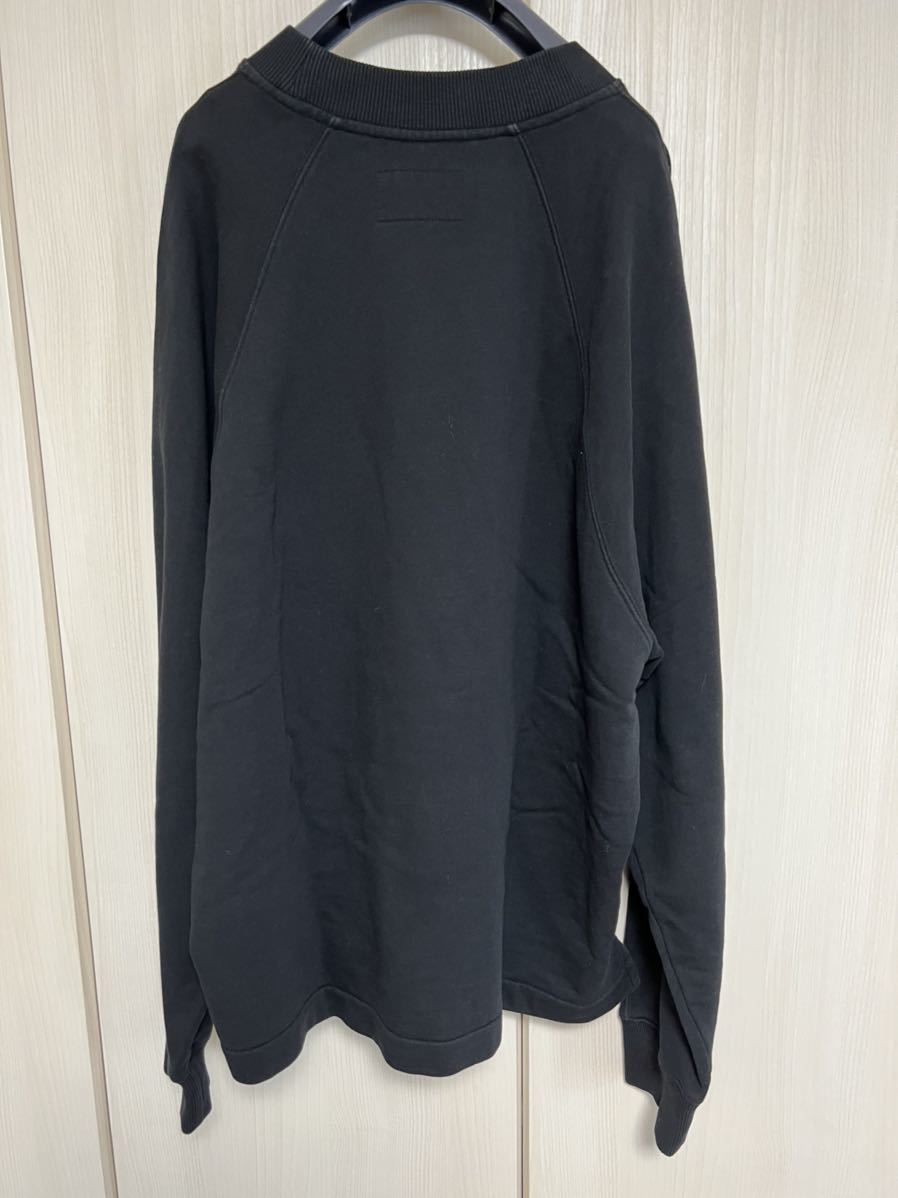 美品 LEMAIRE モックネック スウェット Lサイズ ブラック 希少