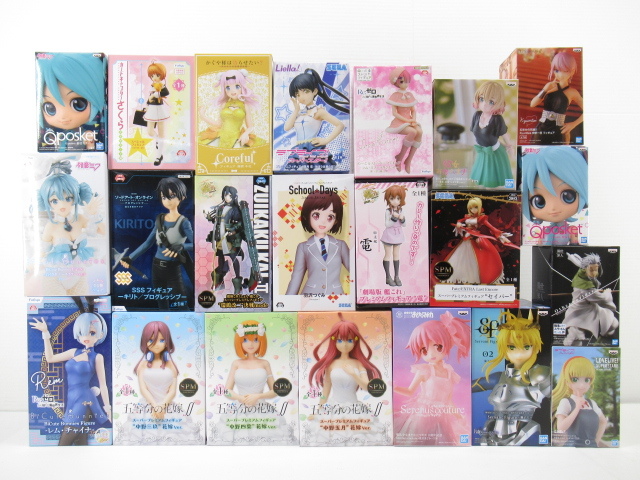 n16731-ty 未開封○22個セット 美少女フィギュア Qpsoket SPM Bicute