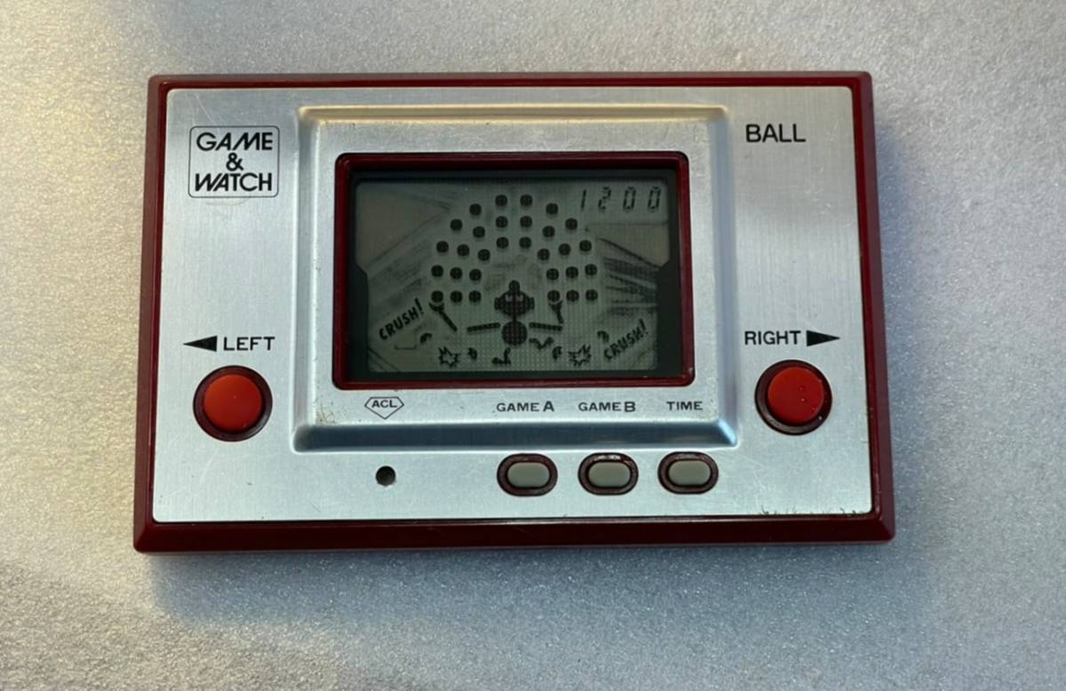 ヤフオク! - ゲームウォッチ ボール BALL AC-01 即決