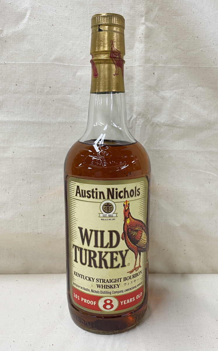 U◎ 古酒!バーボン ウイスキー ワイルドターキー (WILD TURKEY )8年